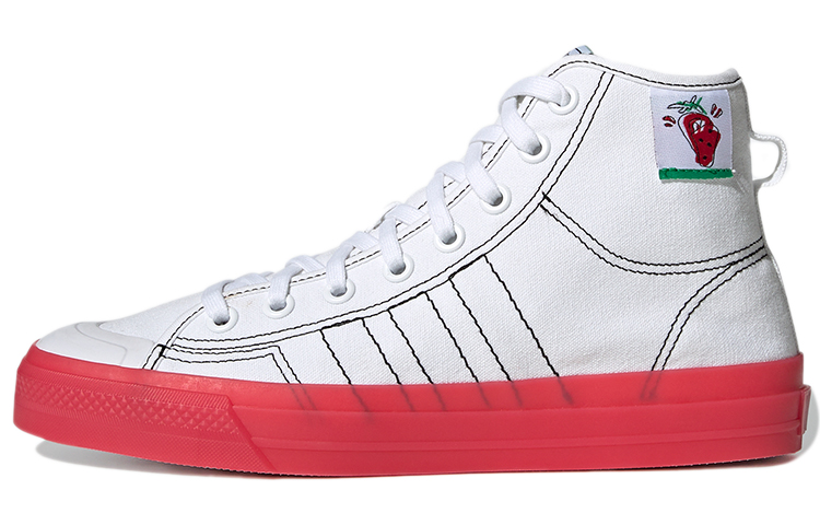 Adidas Nizza Hi Rf 'White Red'