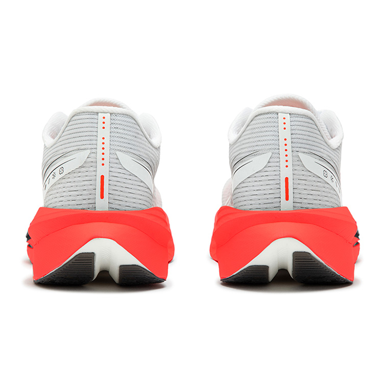 361° Flying B ET Cushioning Anti-Slip Wear-Resistant Breathability Low-Top Running Shoes Men's Fluorescent Red Orange