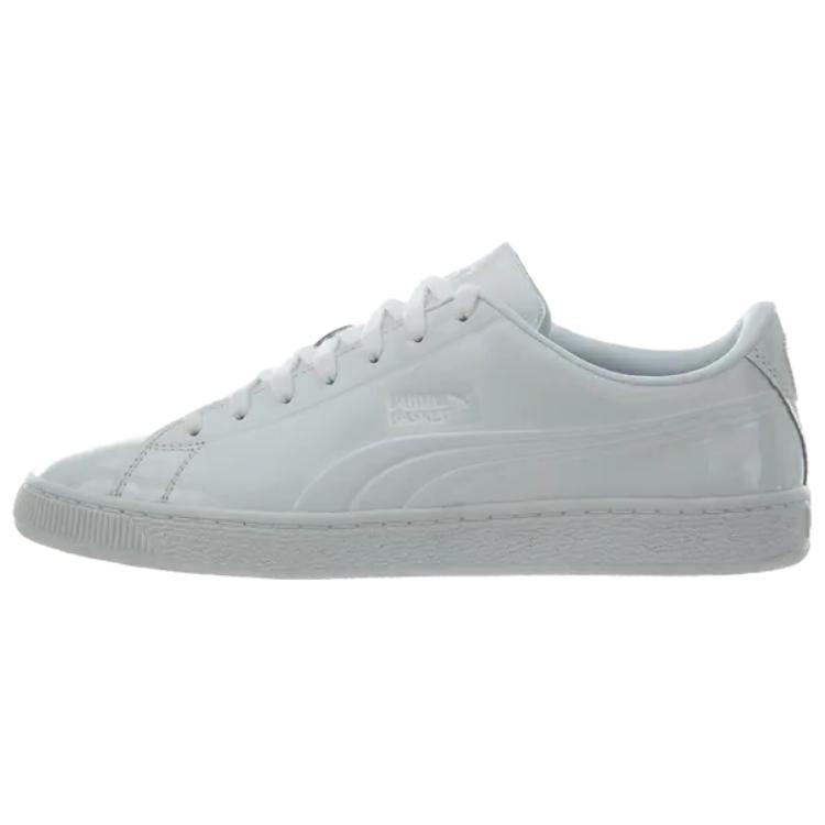 PUMA Basket Classic Skateboard Shoes Men's White