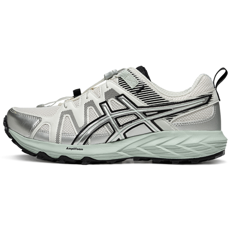 Asics GEL-SONOMA FE Wear-Resistant Breathable Rebound Low-Top Trekking Shoes Unisex Silver