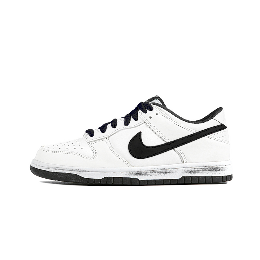 Nike Dunk Low Top Skateboard Shoes Unisex White