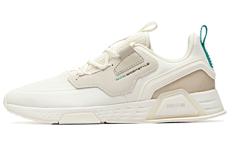 Anta Life Collection Rejecting Mediocrity Cushioning Anti-Slip And Wear-Resistant Low-Top Casual Shoes Second Gray