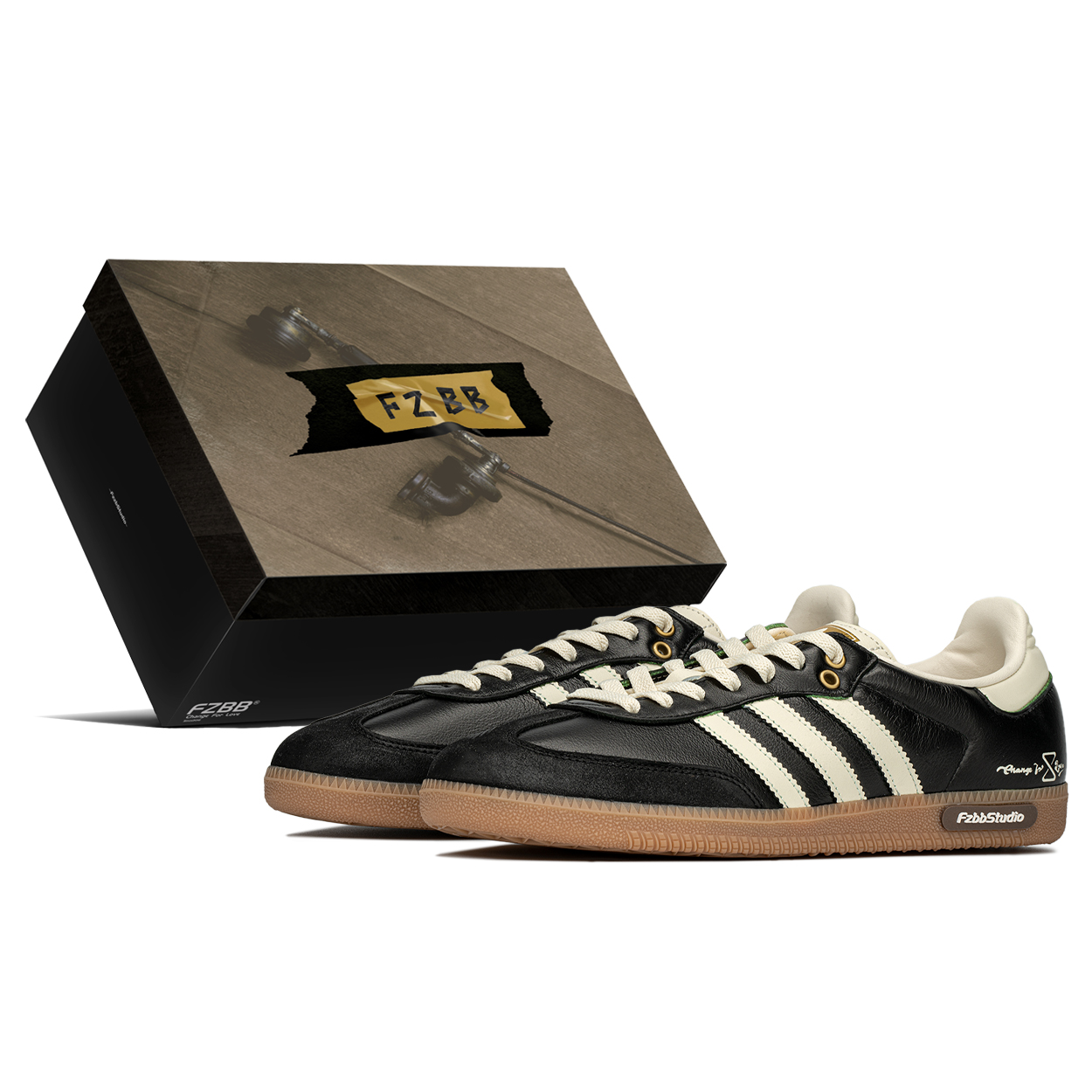 Adidas Originals SAMBA OG Casual Shoes Unisex Low-Top Black/White купить в интернет-магазине Yoocart с быстрой доставкой по России.