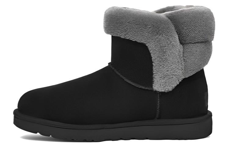 UGG Saniya Mini Suede Classic Boot 'Black' Women's