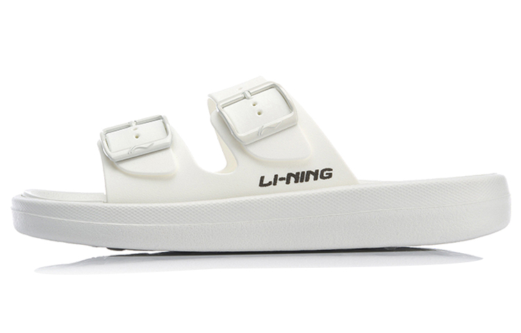 LiNing Clap EVA Quiet Slide Slippers Women's White