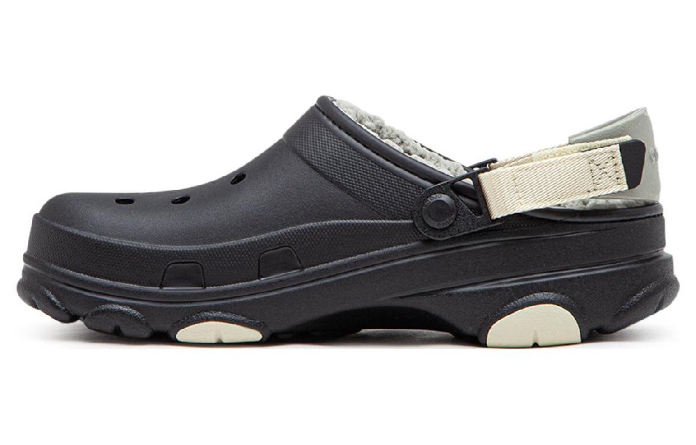 Crocs All Terrain Lined Clog 'Black White'