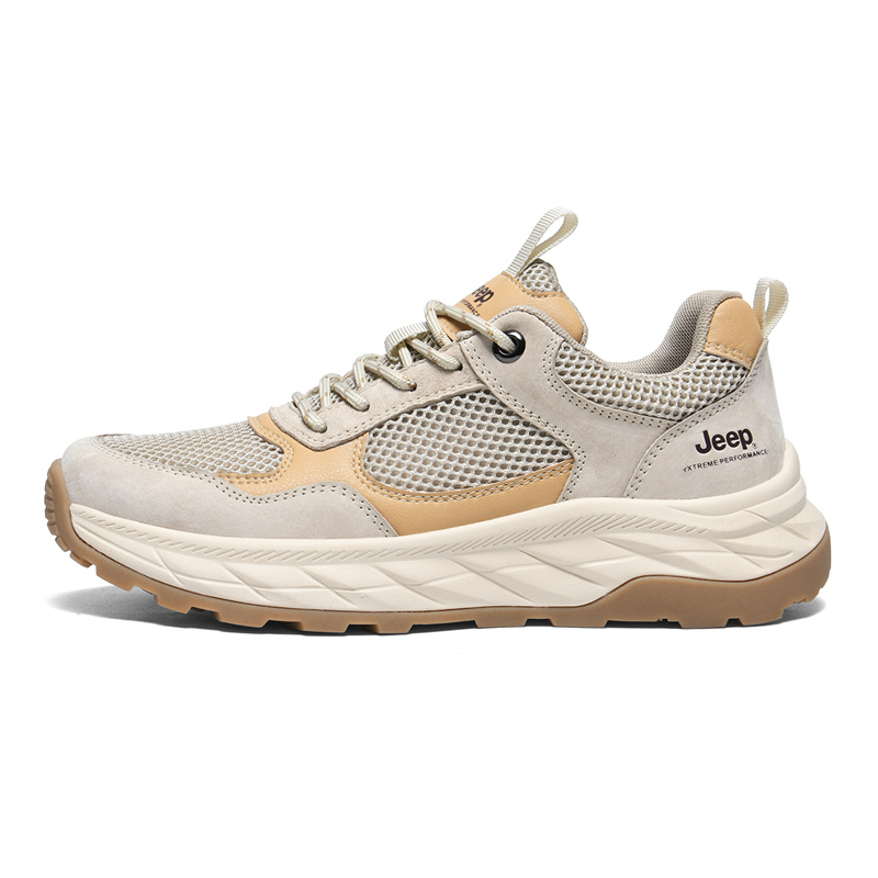 Jeep Shock Absorbers Slip Resistant, Abrasion Resistant, Breathable Low Top Outdoor Shoes Men's