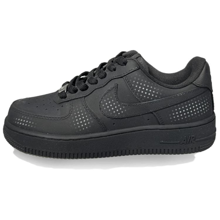 Nike Air Force 1 Low Top Skateboard Shoes Unisex Black