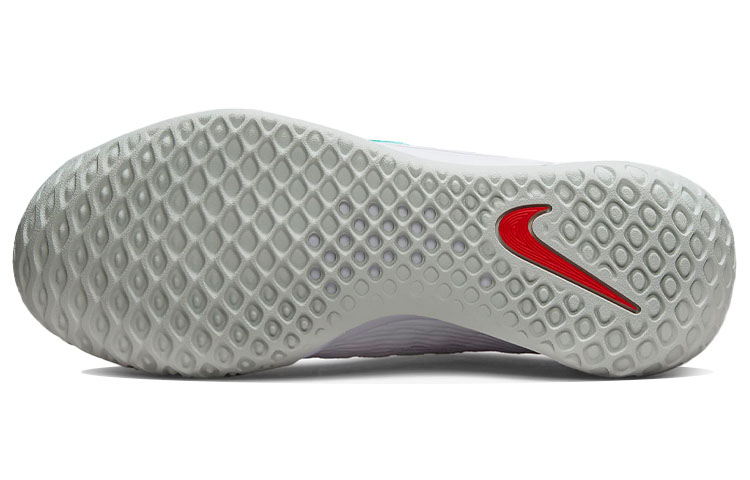 Nike Court Zoom Nxt Hc White Light Silver Habanero Red Washed Teal Women's купить в интернет-магазине Yoocart с быстрой доставкой по России.