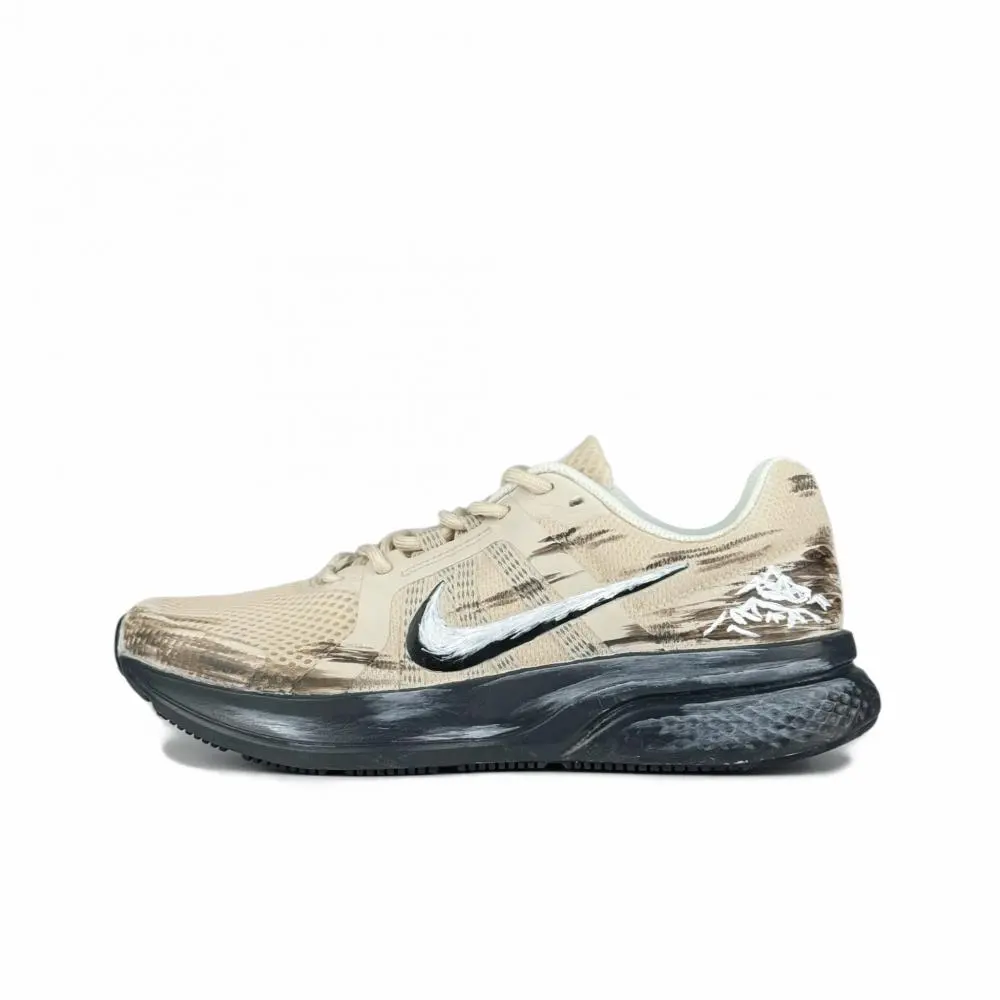 Nike Abrasion Resistant Slip Resistant Low top Rubber Casual Training Running Shoes Men's Brown