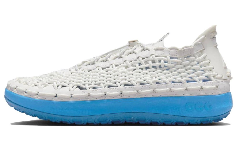NIKE ACG Watercat+ Повседневная обувь Low Top Белый и синий цвет Унисекс