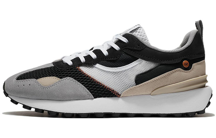 LiNing Fangyuan Classic Low Top Casual Shoes Men's Black Gray