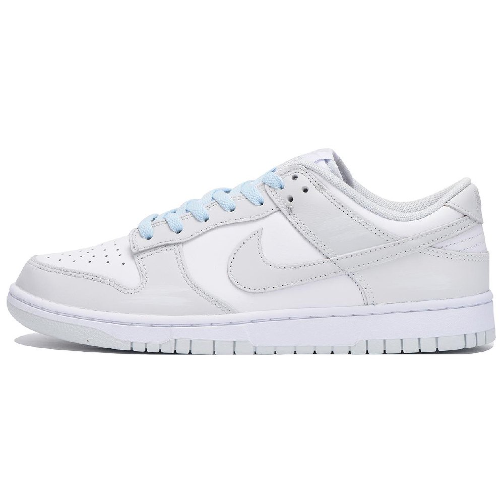 Nike Dunk Coverage Anti-Slip And Wear-Resistant Low-Top Skateboard Shoes Unisex Blue Gray