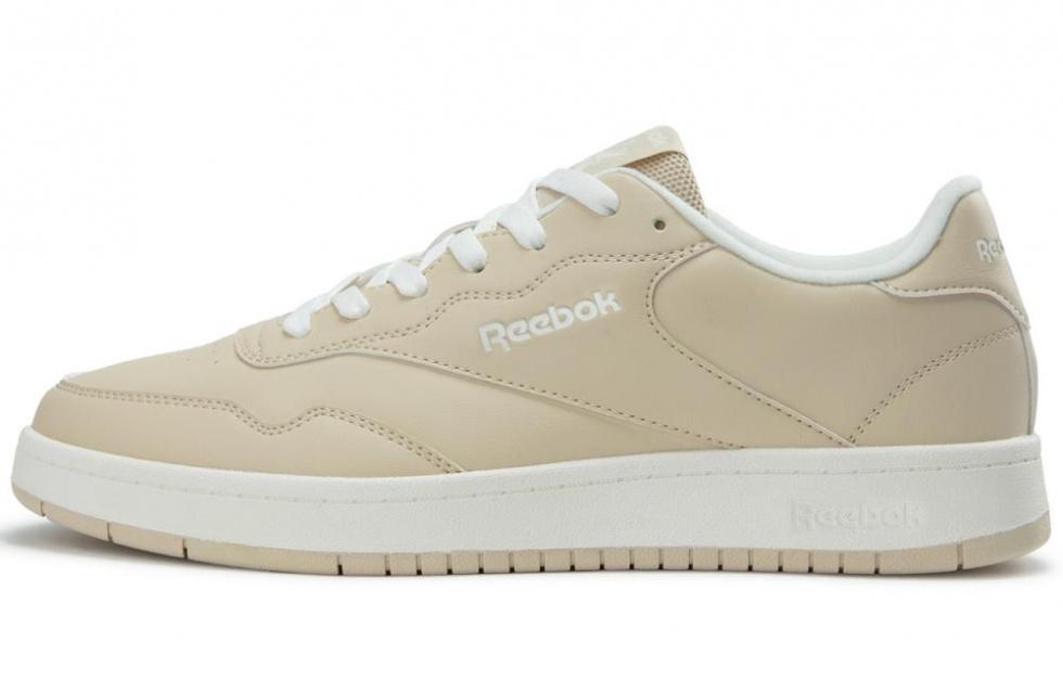 Reebok COURT 1000 Lightweight Wear-Resistant And Slip-Resistant Low-Top Skateboard Shoes Unisex Apricot