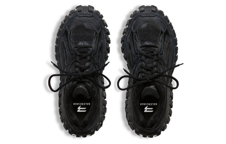 Balenciaga Bouncer Defender Screw Sneakers 'Worn Out Black' купить в интернет-магазине Yoocart с быстрой доставкой по России.