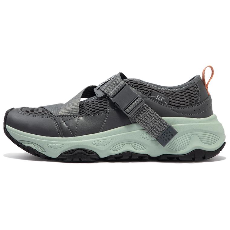 361° Cushioning Wear-Resistant Low-Top Outdoor Shoes Men's Gray Green