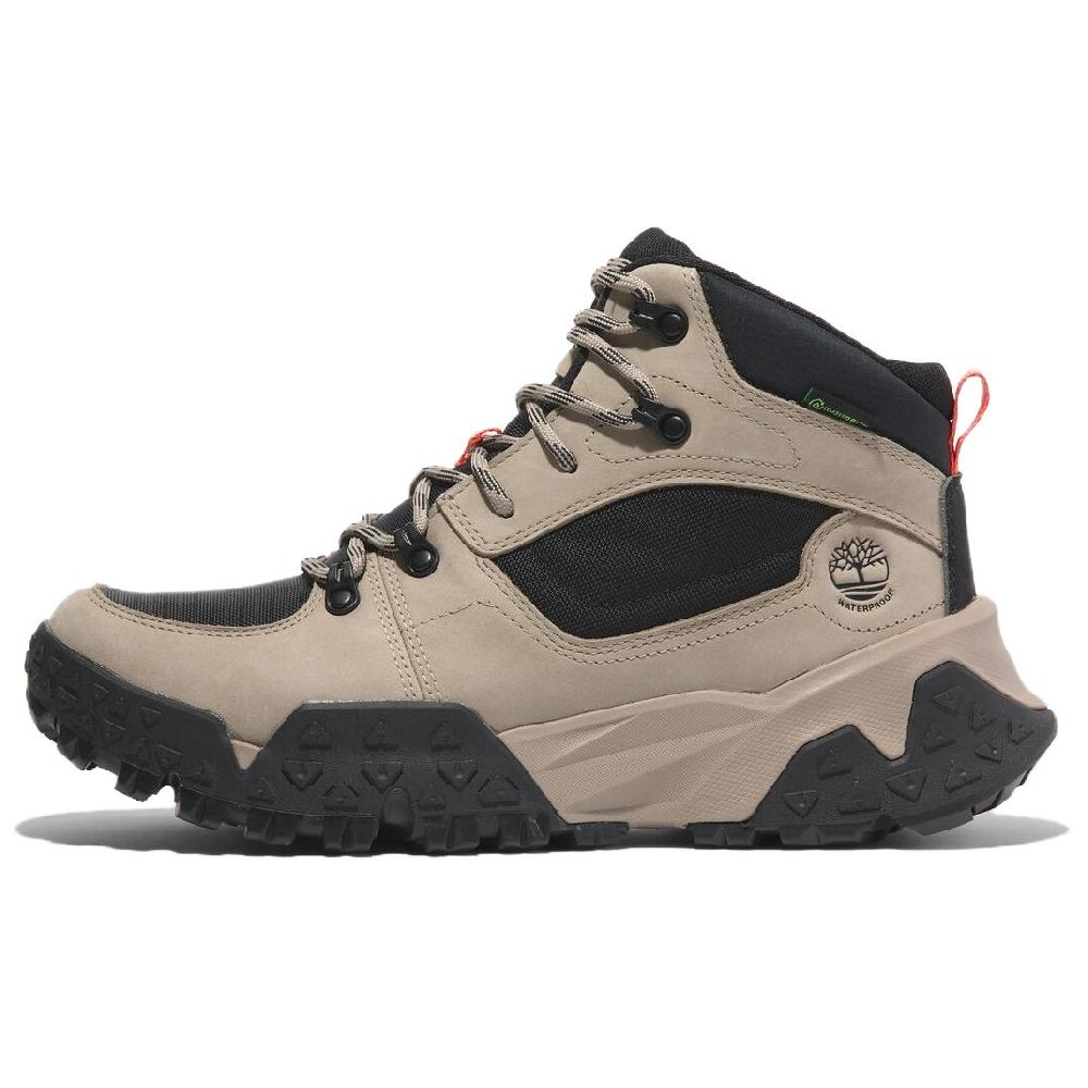 Timberland Anti-Slip Wear-Resistant Mid-Top Outdoor Shoes Men's Taupe
