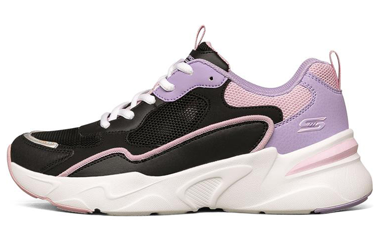 Skechers Bob's Bamina Low Top Black/Purple Women's