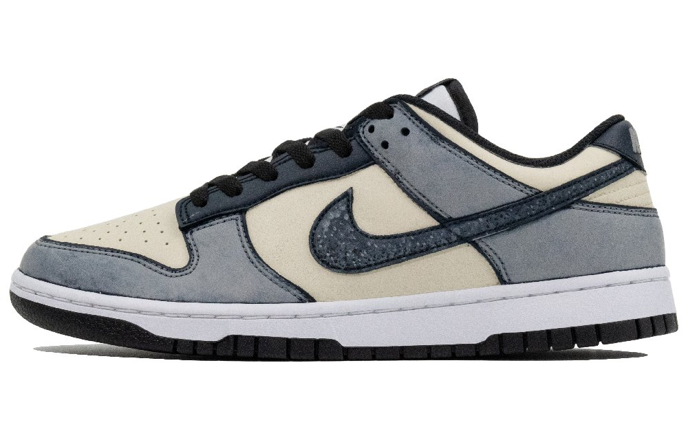 Nike Dunk Misty Harbor Abrasion Resistant Low Top Skateboard Shoes Unisex Gray