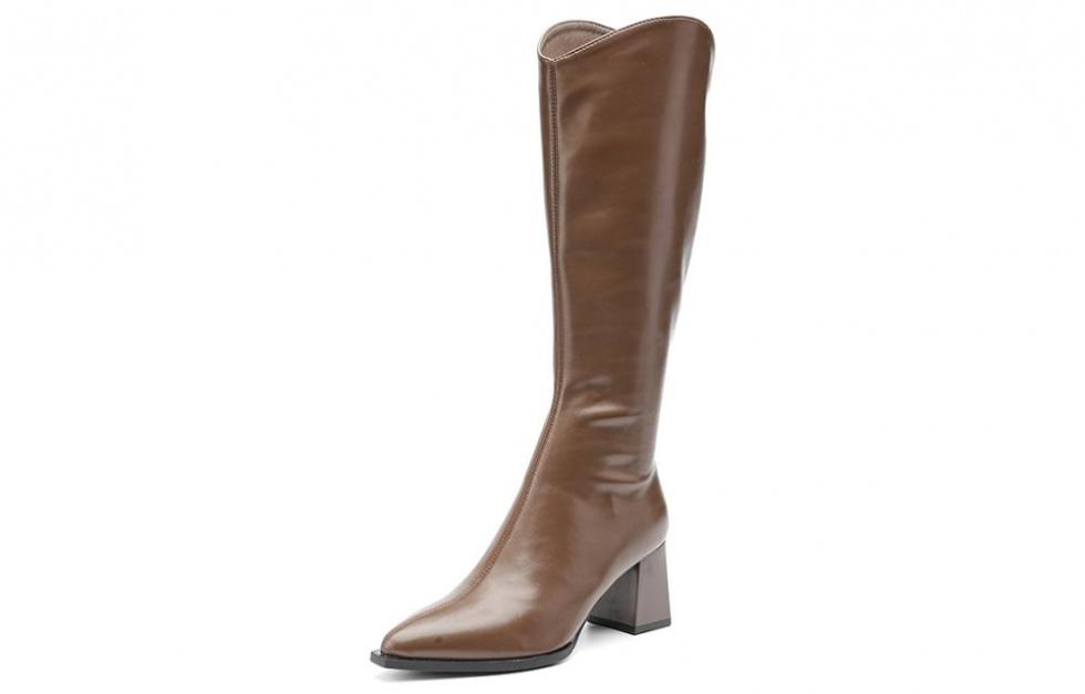 EBLAN Knee high Boots Women's Brown купить в интернет-магазине Yoocart с быстрой доставкой по России.