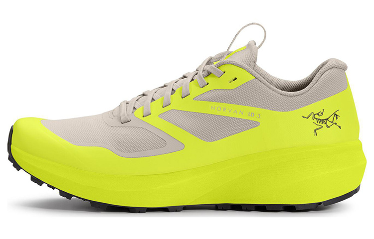 Arcteryx Norvan LD 3 Anti Slip Wear Resistant Low Top Running Shoes Unisex Yellow