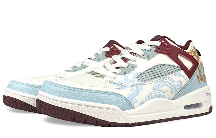 Jordan Spizike Mid-Top Vintage Basketball Shoes Men's Blue White купить в интернет-магазине Yoocart с быстрой доставкой по России.