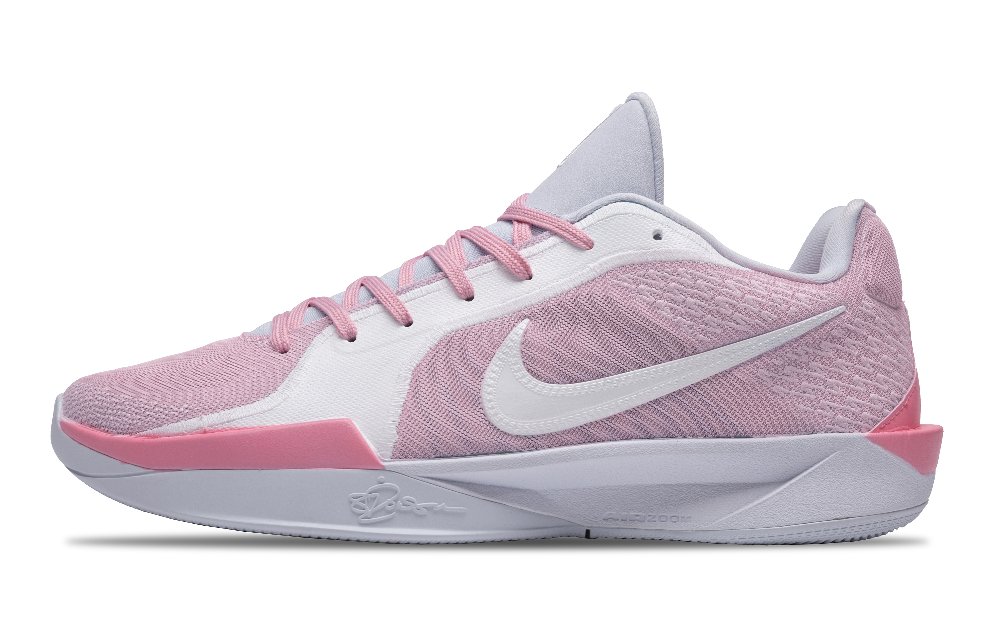 Nike Sabrina 2 Breathable Moisture Wicking Coverage Low Top Basketball Shoes Unisex Pink White
