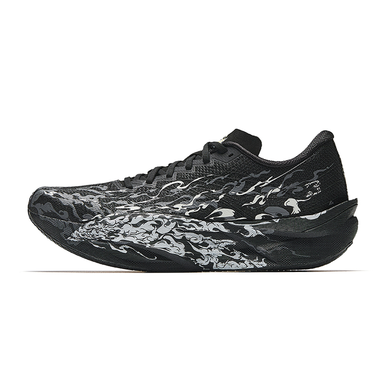 Anta C202 6.0 Abrasion Resistant Shock Absorbers Low Top Marathon Training Race Running Shoes Women's Black