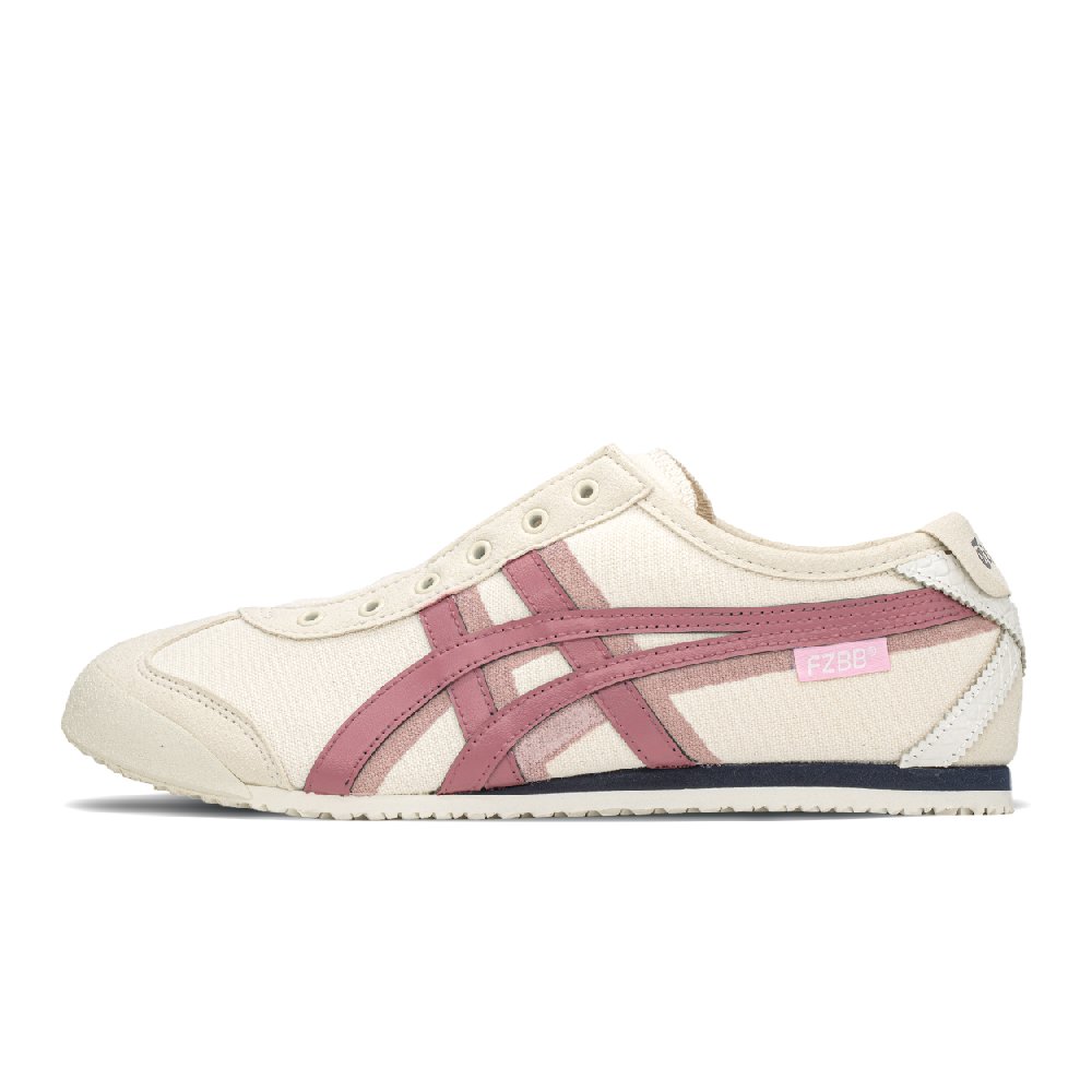 Onitsuka Tiger MEXICO 66 Wear-Resistant Low-Top Casual Shoes Unisex Pink Beige