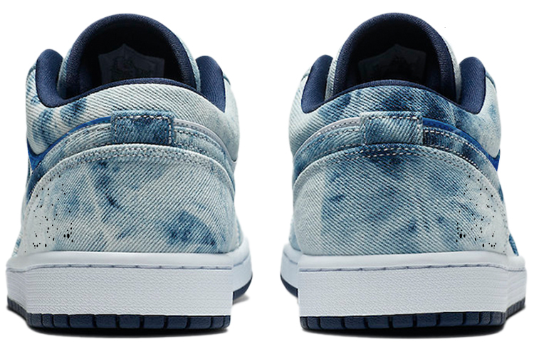 Jordan Air Jordan 1 Vintage Basketball Shoes Men's Low top Blue/White купить в интернет-магазине Yoocart с быстрой доставкой по России.