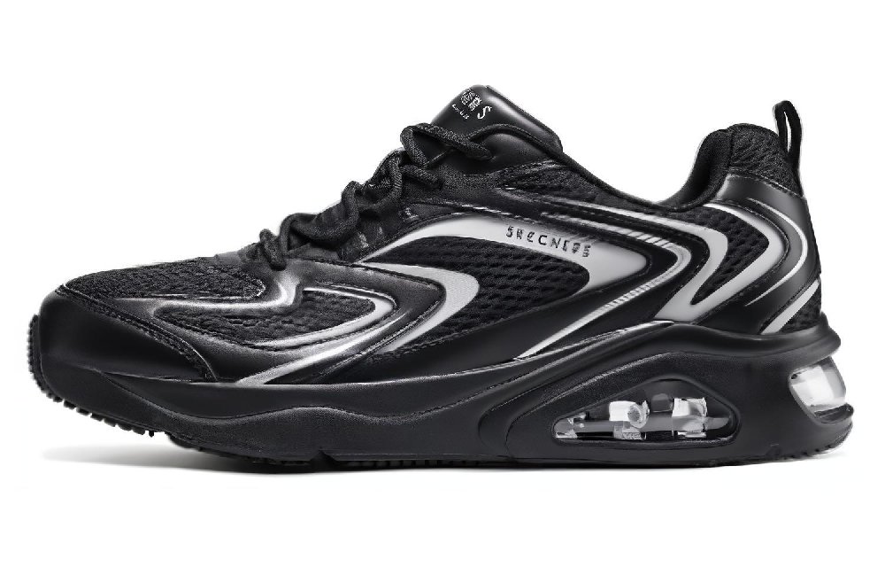 Skechers Uno Low Top Casual Shoes Men's Black