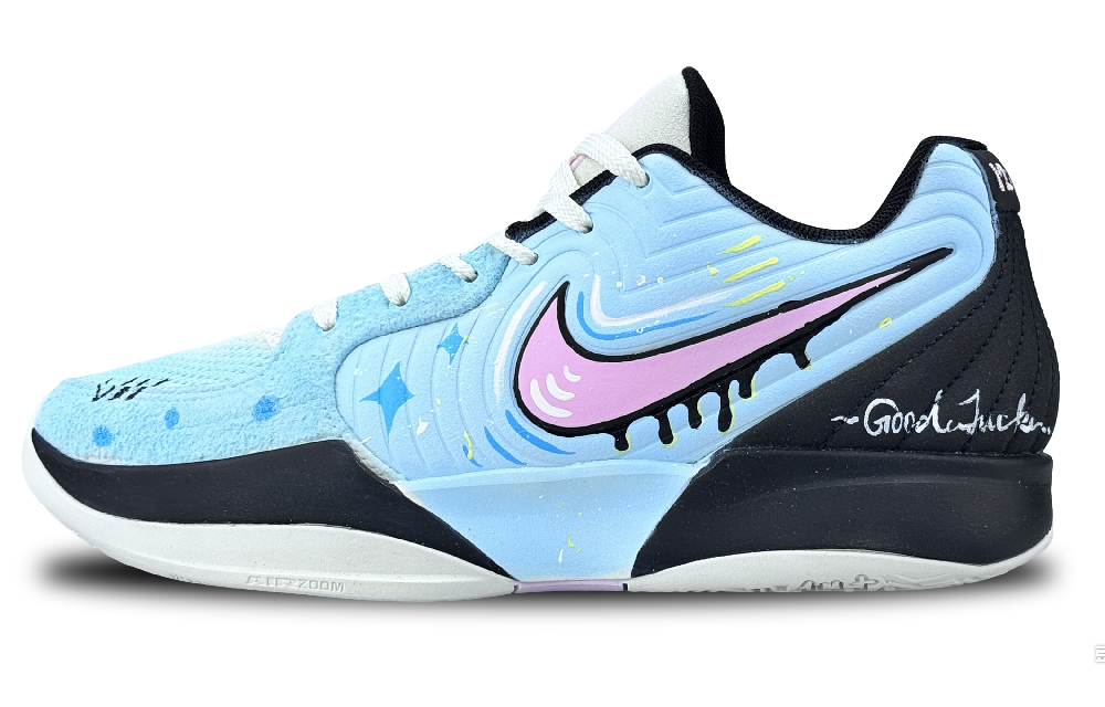 Nike Ja 2 Cushioning, Wear Resistant Low Top Basketball Shoes Men's Blue Green