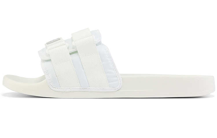 Kappa EVA Stitching Quiet Slide Slippers Unisex White