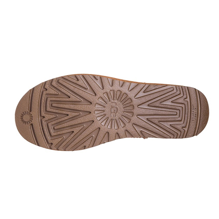 UGG CLASSIC MINI Warm And Wear-Resistant Short Snow Boots Women's Beige Chestnut