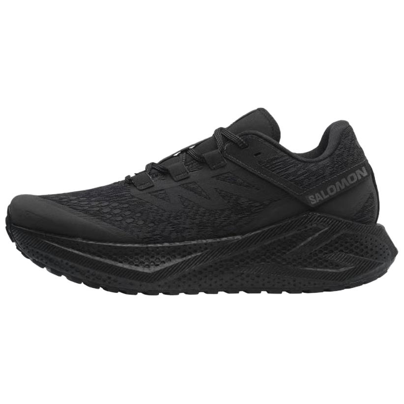 SALOMON AERO GLIDE 3 Low Top Sprint Running Shoes Men's Black