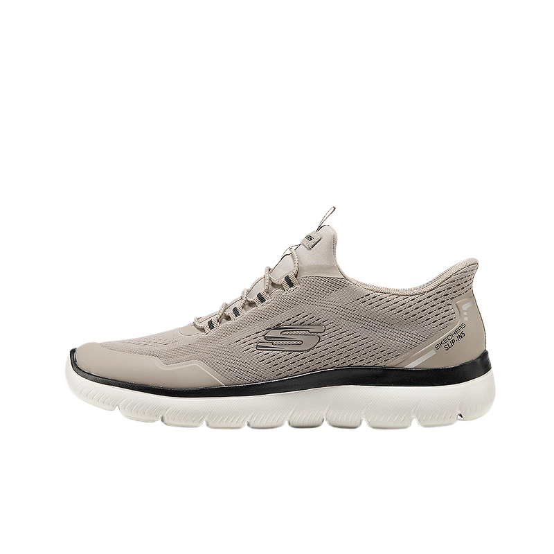 Skechers SPORT MENS Low Top Casual Shoes Men's Taupe