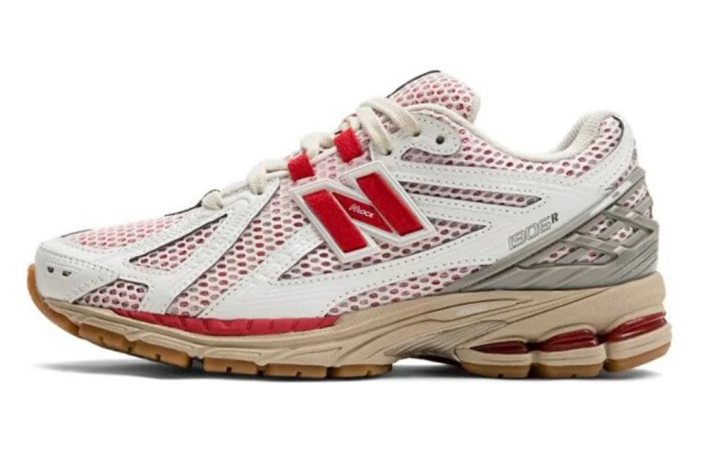 New Balance NB 1906R Abrasion Resistant Low Top Running Shoes Unisex Red