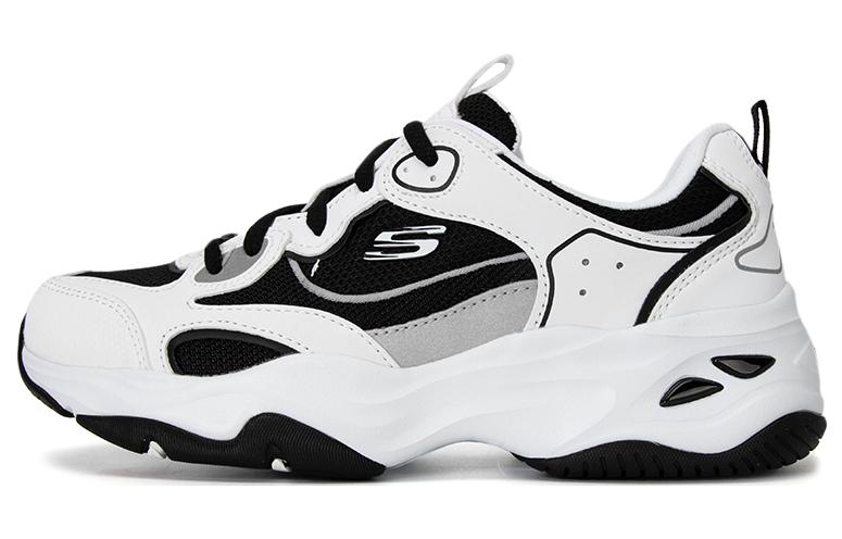 Skechers D'Lites 4.0 Shoes 'White Black' Women's