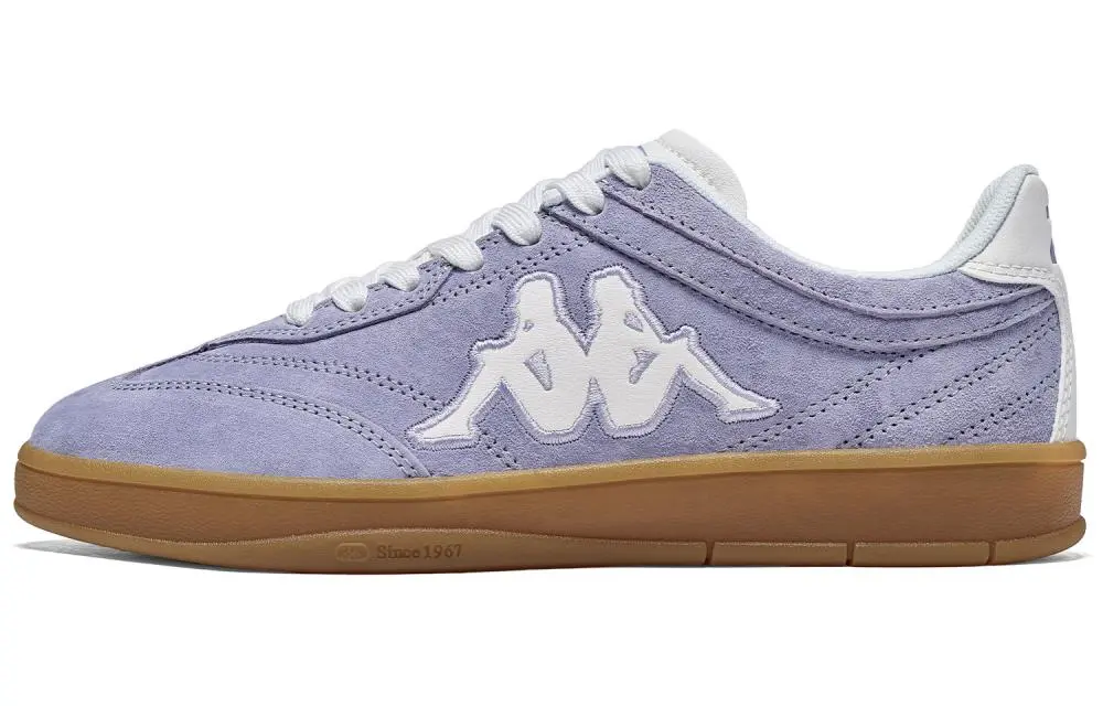 Kappa Tifo Slip Resistant, Abrasion Resistant, Lightweight Low Top Skateboard Shoes Women's White Purple