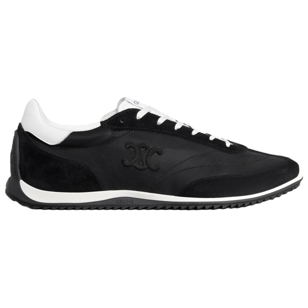 CELINE Triomphe Racer Low top Casual Shoes Men's Black