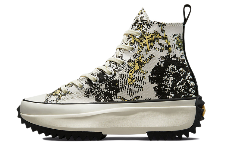 Converse Run Star Hike High 'Floral Fusion   Saturn Gold'