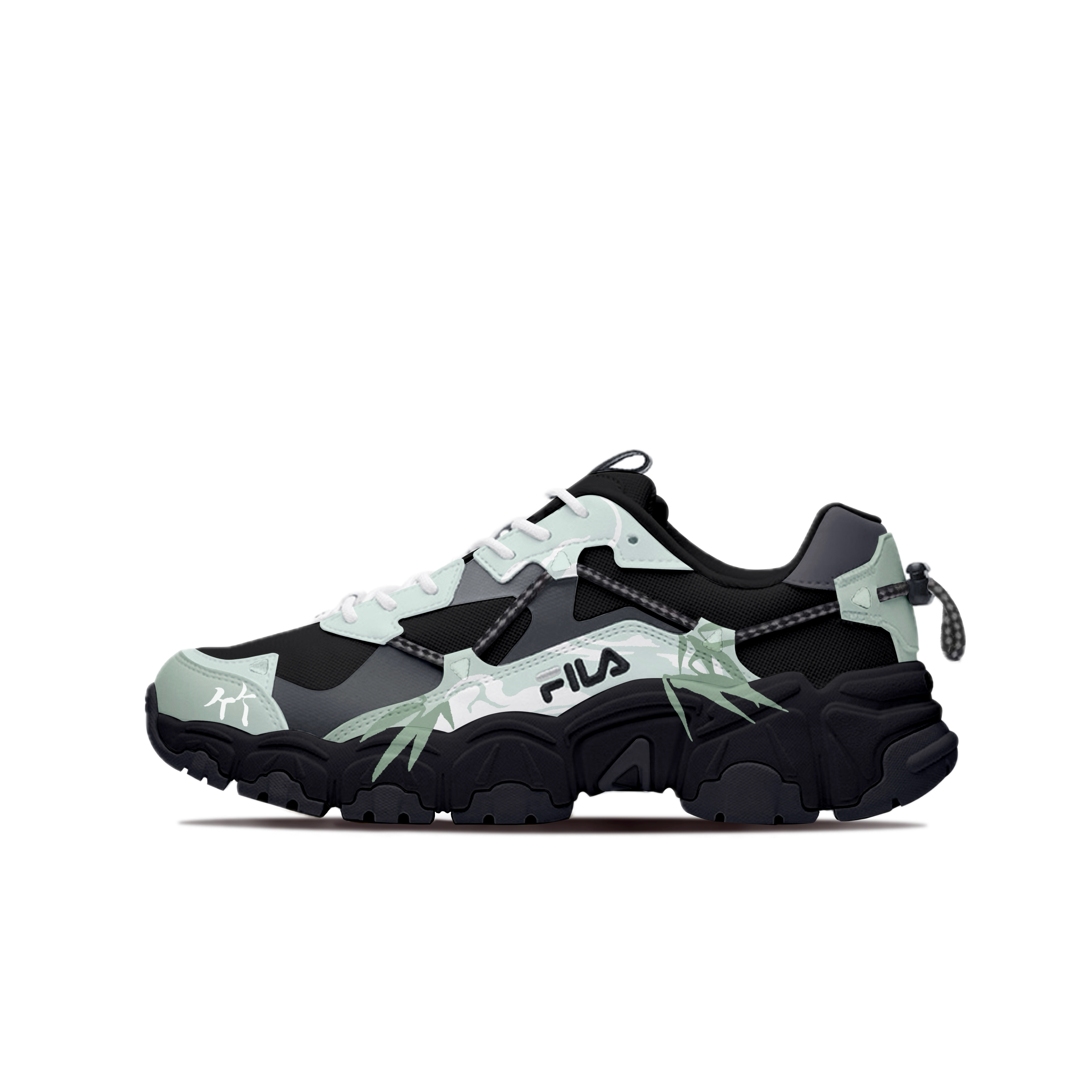 FILA FLUID V2 Slip Resistant Abrasion Resistant Low top Casual Shoes Unisex