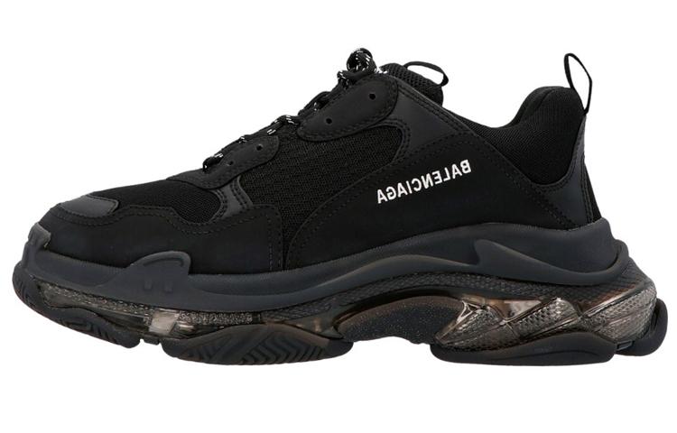 Balenciaga Triple S Clear Sole Black