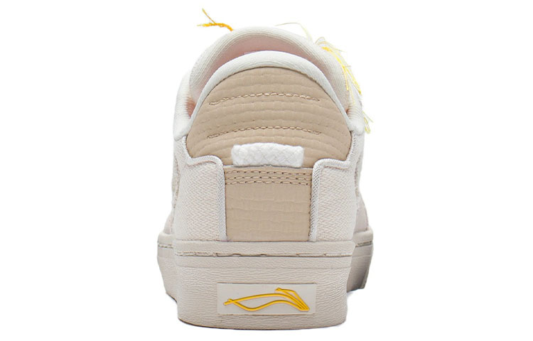 LiNing Wave 180 Low Anti-Slip Wear-Resistant Low-Top Skateboard Shoes Women's Swan White купить в интернет-магазине Yoocart с быстрой доставкой по России.