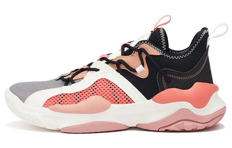 361° Cushioning, Slip Resistant, Abrasion Resistant, Coverage, Support Low Top Basketball Shoes Men's