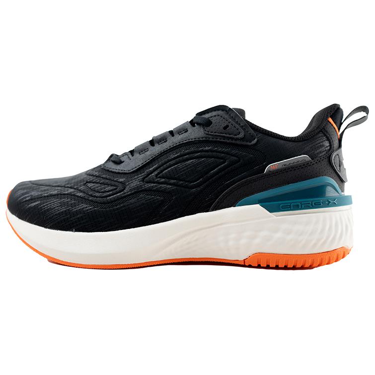 361° Abrasion Resistant Coverage Low Top Casual Running Shoes Men's Black Red