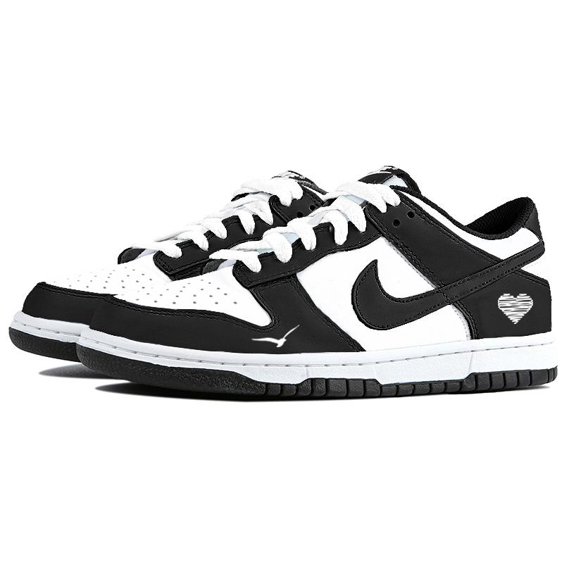 Nike Dunk Frozen Berry Small Flower Anti-Slip Wear-Resistant Low-Top Skateboard Shoes Unisex Black купить в интернет-магазине Yoocart с быстрой доставкой по России.