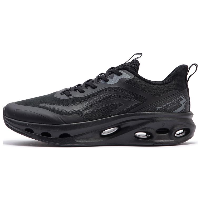 361° Cushioning Breathable Low-Top Running Shoes Men's Black Gray