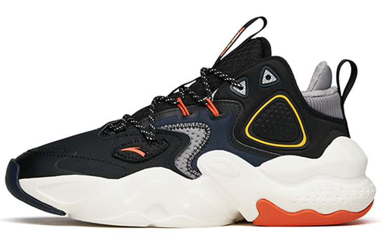 Anta Bastard Peak 2 Low-Top Skateboard Shoes Men's Black Gray