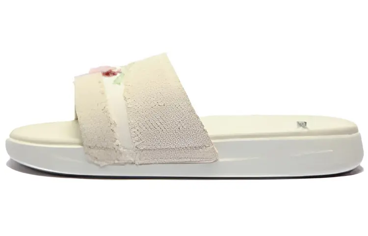 LiNing Slide Slippers Women's Ecru